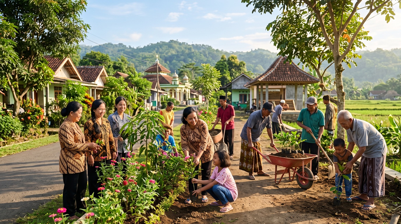 Banner Kampung Linggang Muyub Ilir
